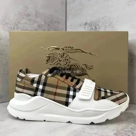 Burberry Vintage mesh logo print low-top sneakers-2952  